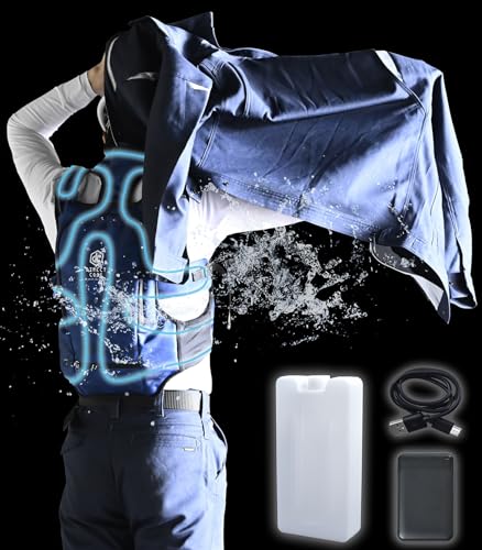 山善　水冷服 水冷服 ベスト 冷水服 DIRECTCOOL プロ 山善 水冷服 水冷ベスト 2025年モデル 5000mAhバッテリー付